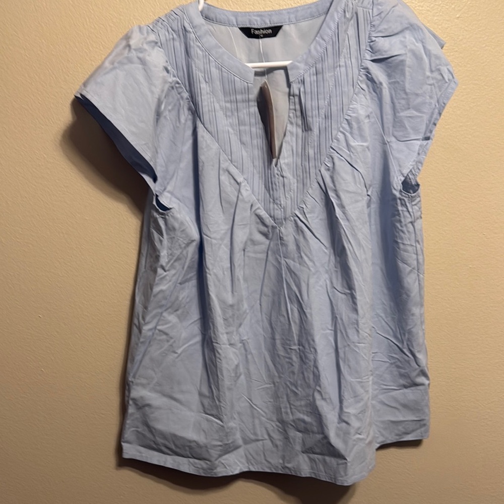 Light Blue Women's Top